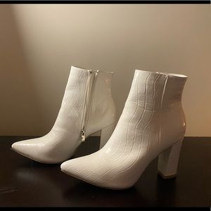 White Boots with Heals